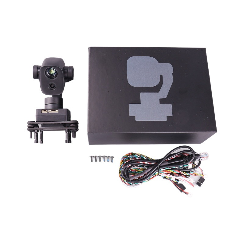 Thermal Imager Drone Gimbal - كاميرا جيمبال صغيرة مزدوجة الإضاءة للطائرات