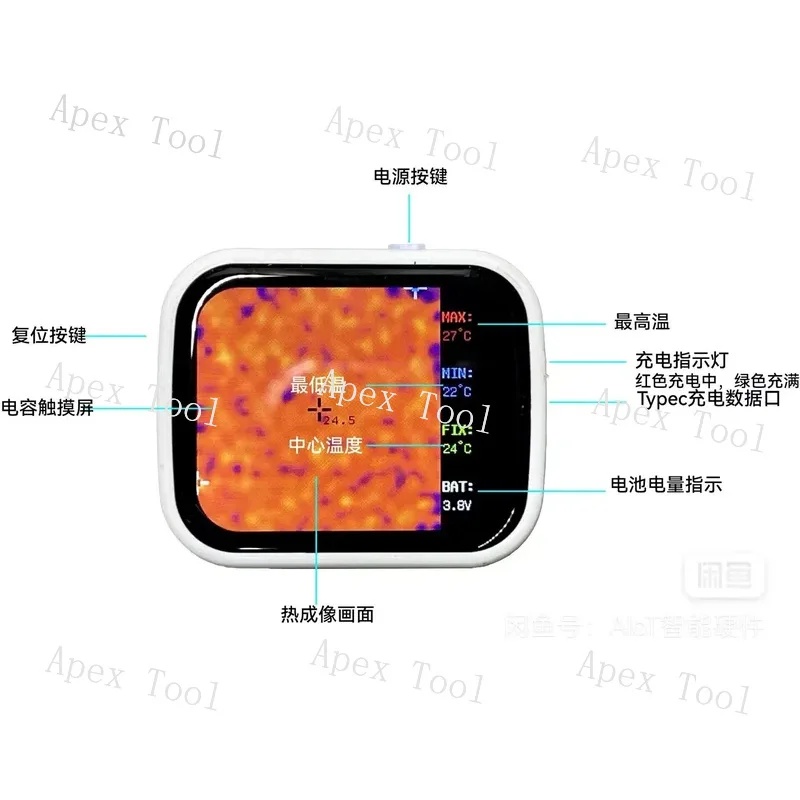 جهاز صغير محمول يعمل باللمس بش - مراجعة Underfloor Heating Thermal Detector وسعره