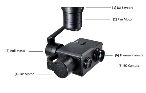 كاميرا جيمبال حرارية ممتازة طر - مراجعة Thermal Imager Drone Gimbal وسعره