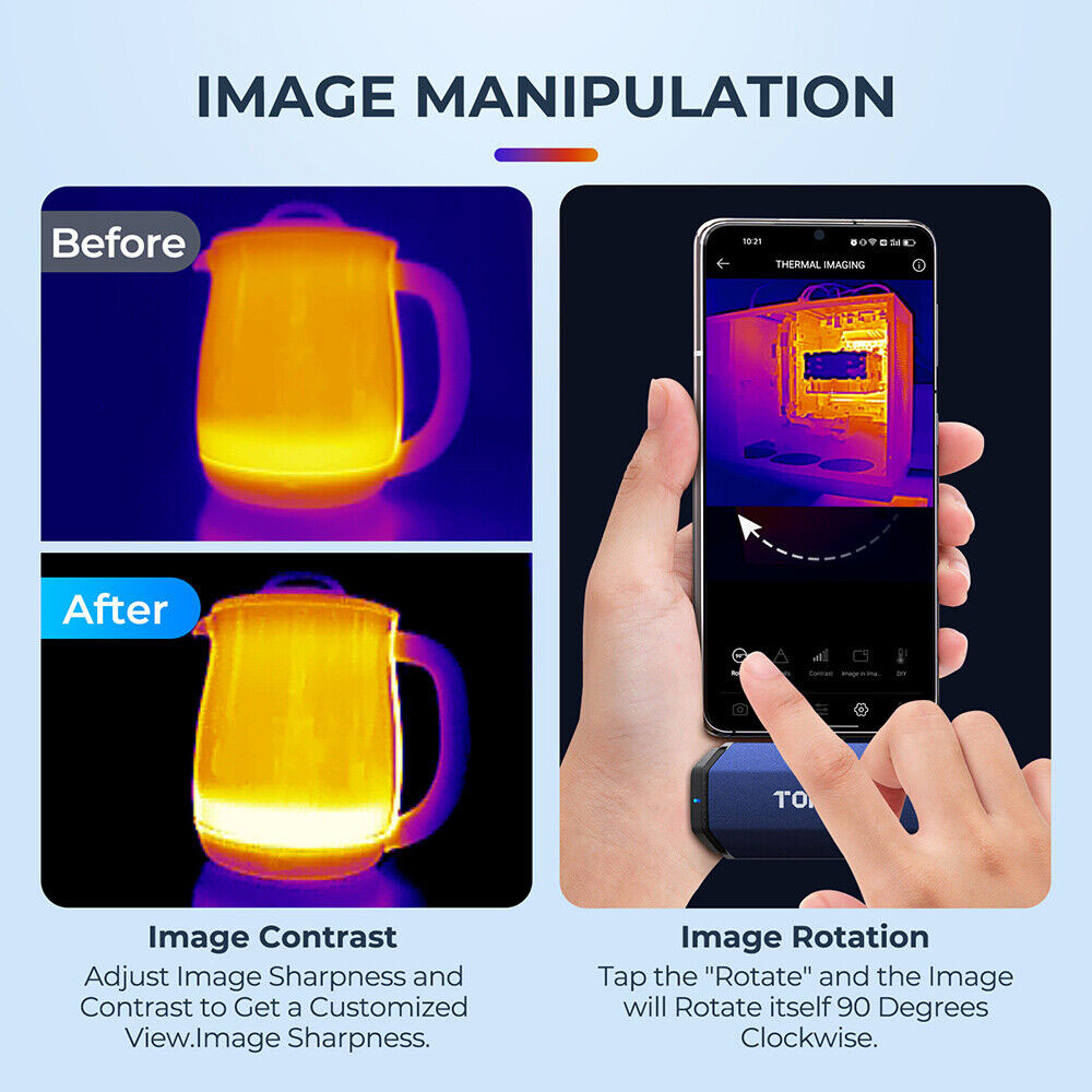 TOPDON TC001 كاميرا التصوير ال - مراجعة Topdon Tc001 Thermal Camera وسعره