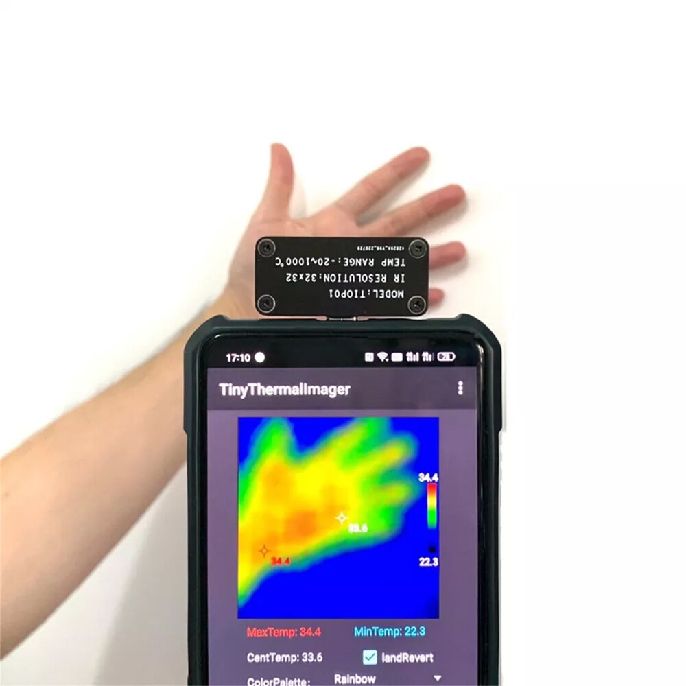 عرض خاص: كاميرا تصوير حراري با - مراجعة Tiop01 Thermal Camera وسعره