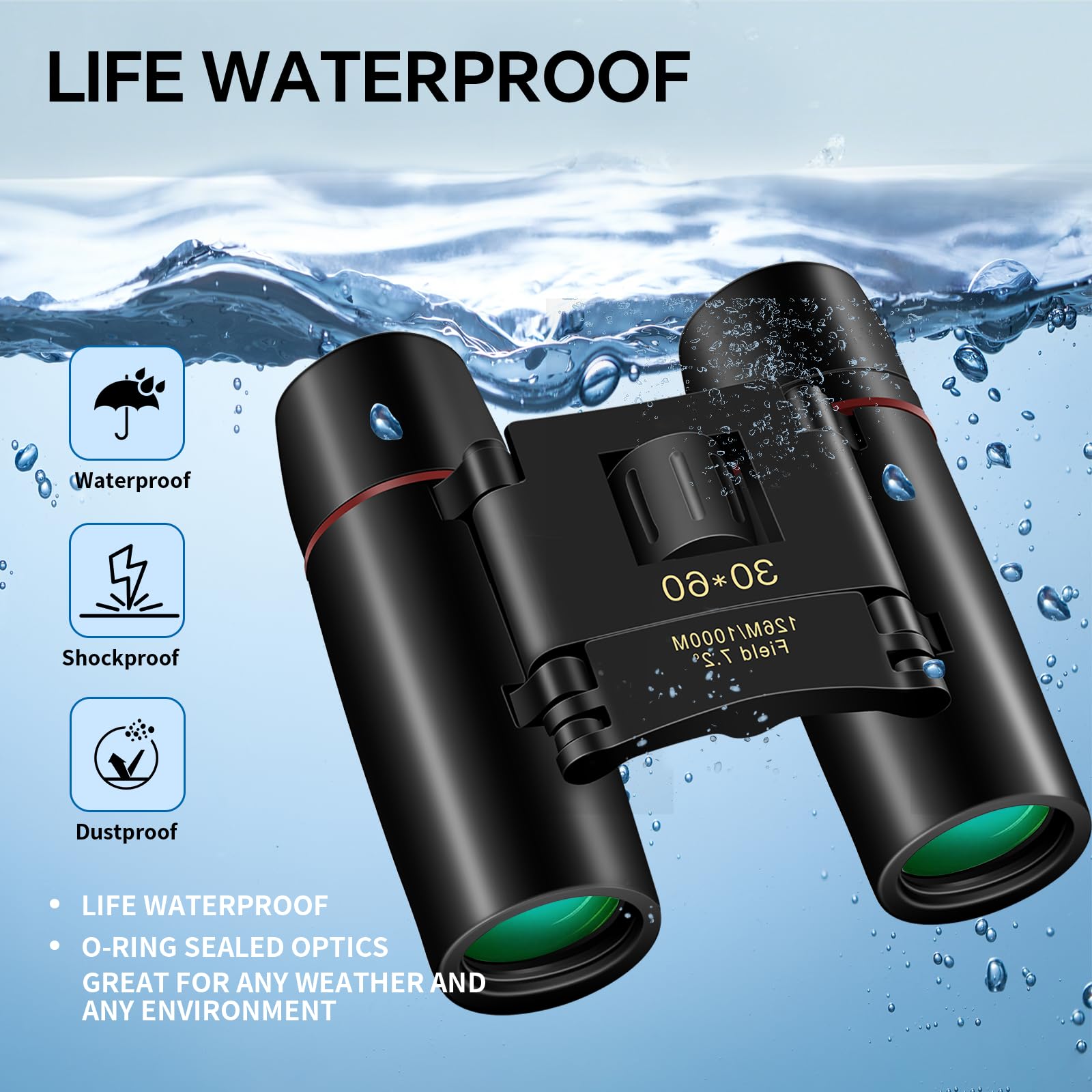 مناظير 30 × 60 للبالغين مناظير - مراجعة Hunting Thermal Imaging Scope وسعره
