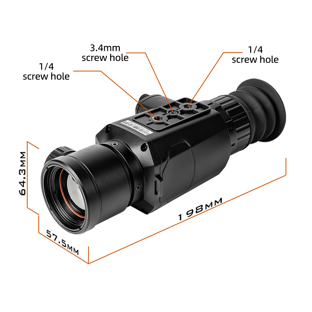 كاميرا حرارية عالية الدقة جديد - مراجعة Thermal Scope Night Vision Monocular وسعره
