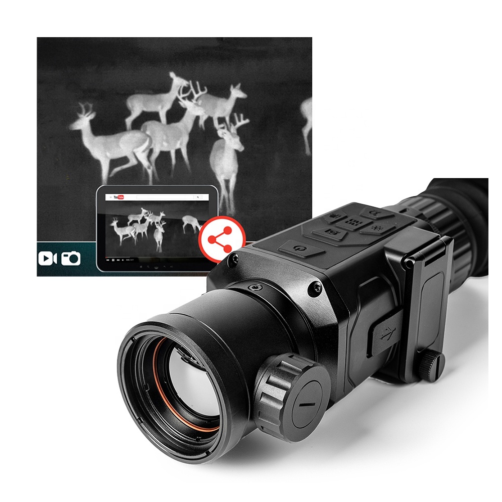 8x طويلة المدى الصيد الحرارية  - مراجعة Thermal Scope Night Vision Monocular وسعره